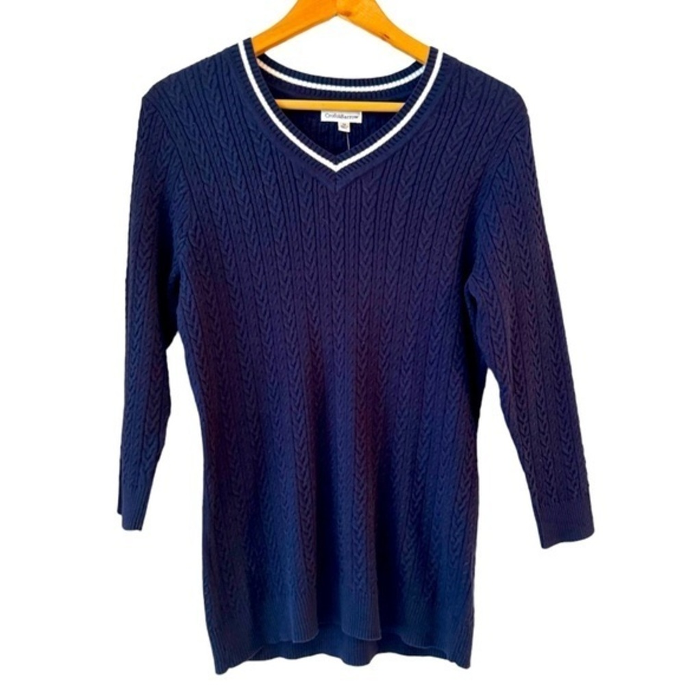 Croft & Barrow V-Neck Pullover Cardigan Sweater